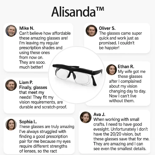 ADJUSTABLE FOCUS GLASSES