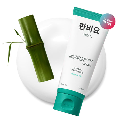 Viral Korean Barrier Cream – Bamboo + Panthenol for Moisture Lock & Skin Recovery
