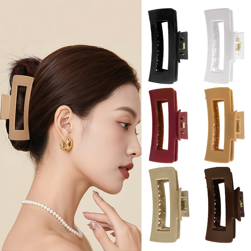 Soft Silicone Shark Hair Clips for Women – Large 2025 Trendy Claw Clips, Safe & Comfortable, No Head Pinching, Perfect for Updos & Everyday Styling