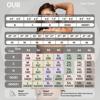 💗Full coverage wireless bra💗