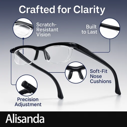ADJUSTABLE FOCUS GLASSES