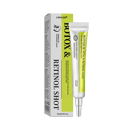 𝑶𝒇𝒇𝒊𝒄𝒊𝒂𝒍 𝑺𝒕𝒐𝒓𝒆👍| Regain youthful skin nown 💫LOVILDS® BOTOX & VITA A RETINOL SHOT Wrinkle Lift Tightening Cream