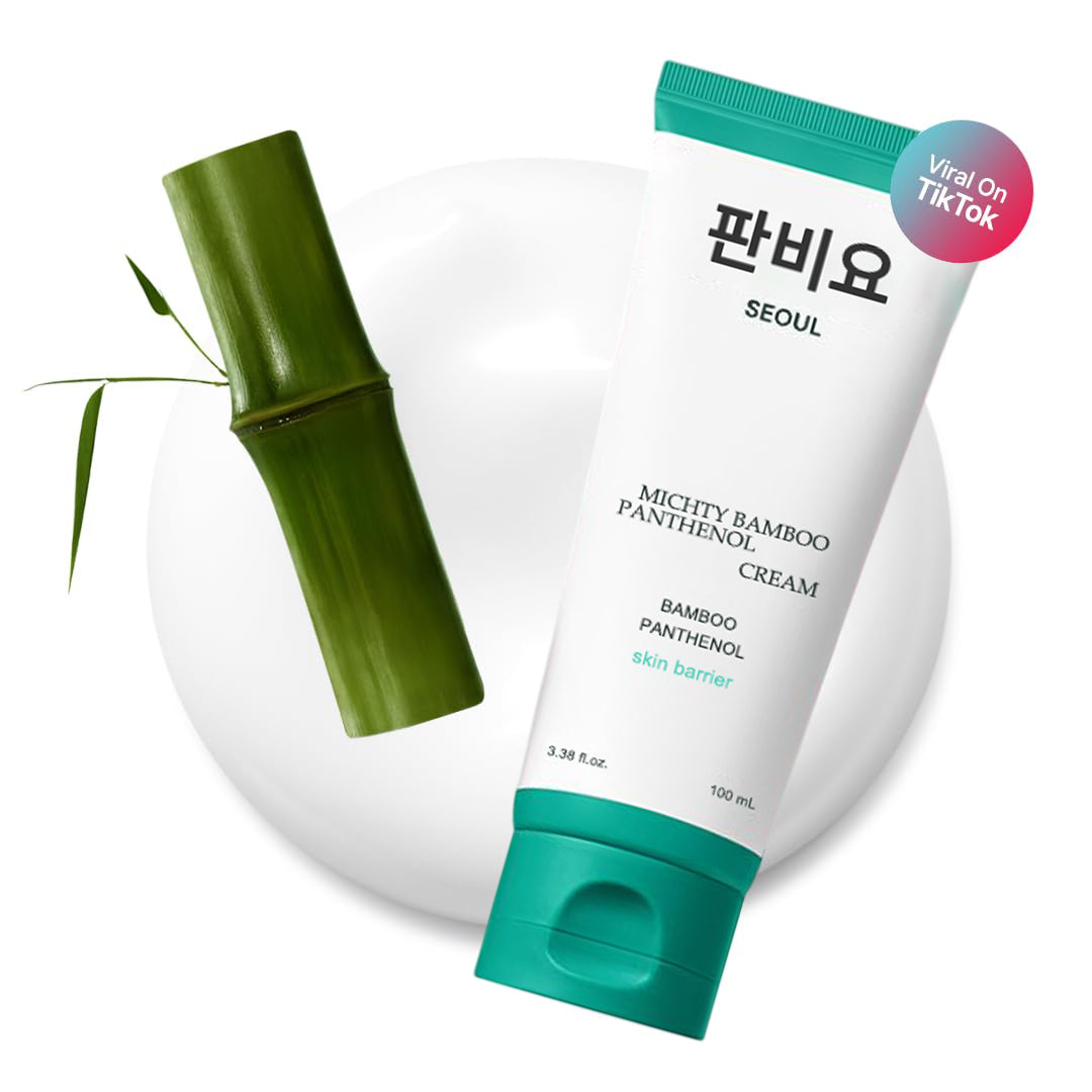 Viral Korean Barrier Cream – Bamboo + Panthenol for Moisture Lock & Skin Recovery