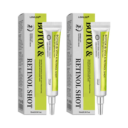 𝑶𝒇𝒇𝒊𝒄𝒊𝒂𝒍 𝑺𝒕𝒐𝒓𝒆👍| Regain youthful skin nown 💫LOVILDS® BOTOX & VITA A RETINOL SHOT Wrinkle Lift Tightening Cream