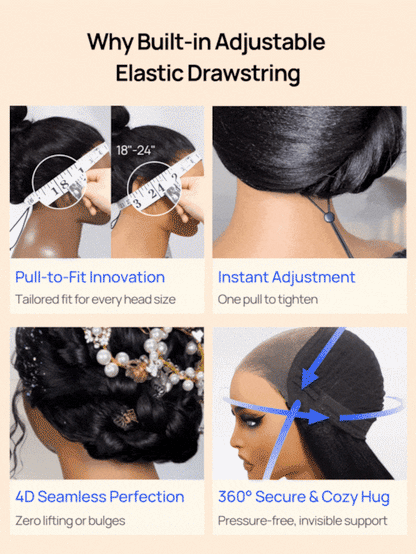 Straight Bob Wig 7x5 Pre-Bleached Natural Looking Glueless Wig