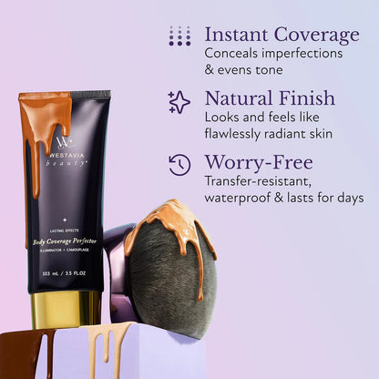 Final 3 Hours [ 60% OFF ]: Beauty Body Coverage Perfector with Brush