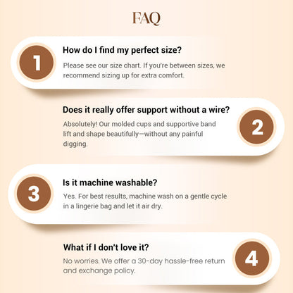 Womens Comfortable Wireless Bras