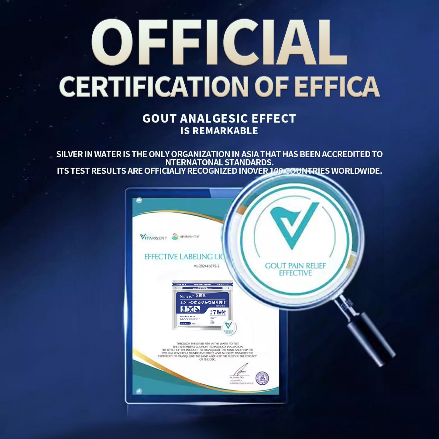 SKAVIX Back Pain Patches – Natural Relief for Neck, Shoulder, Knee & Joint Pain