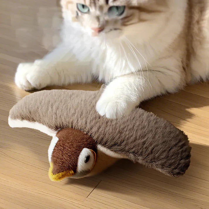 Little bird chirping simulation toy, cat hunting play, self fun