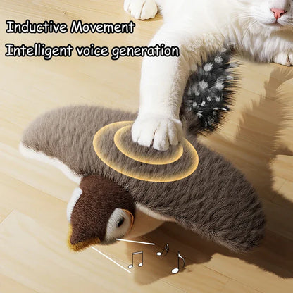 Little bird chirping simulation toy, cat hunting play, self fun